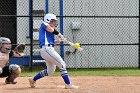 Softball vs Emerson  Wheaton College Softball vs Emerson College in game 2 of their doubleheader. - Photo by Keith Nordstrom : Wheaton, Softball